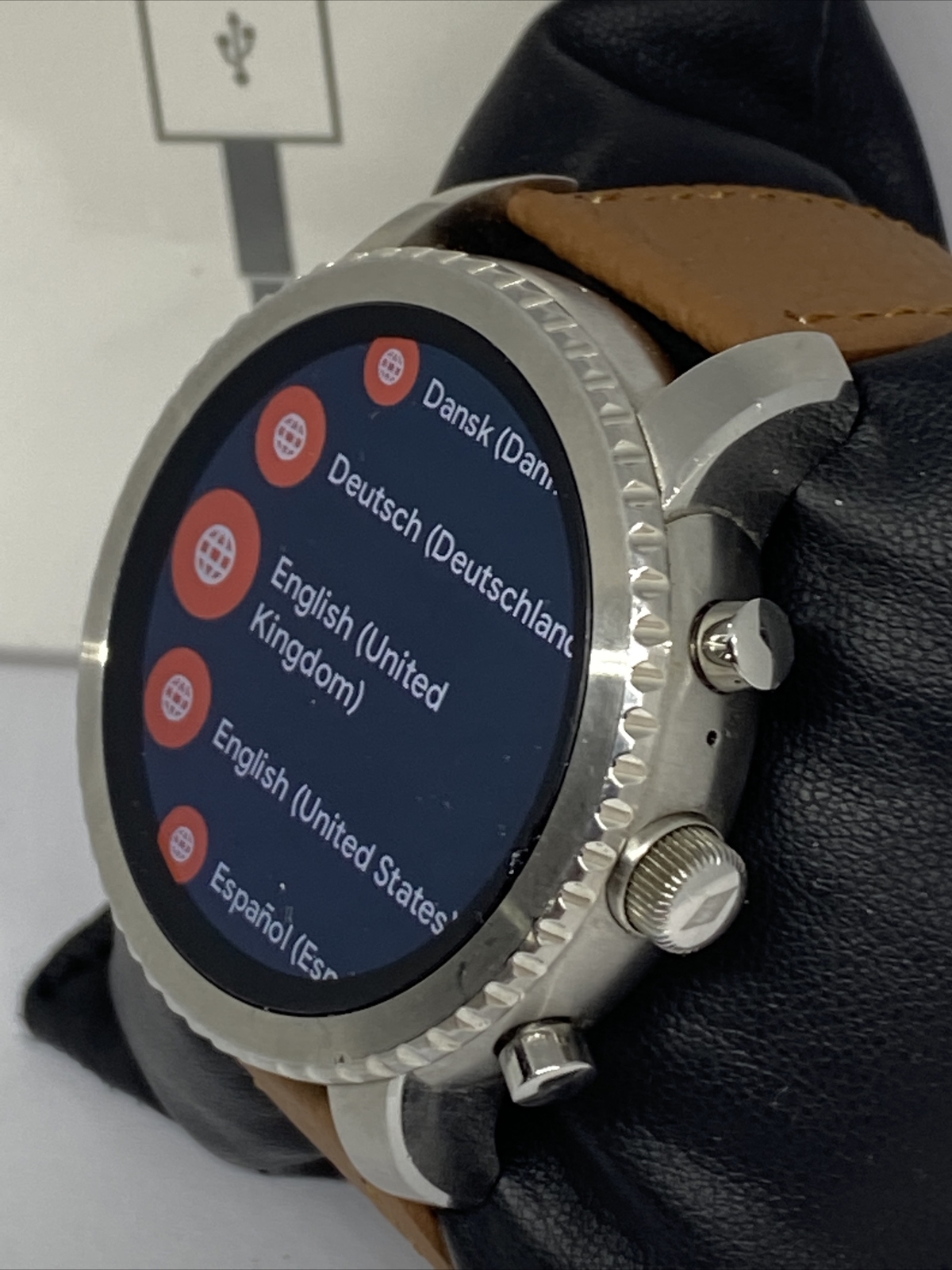 Fossil Gen 3 Authentic Genuine Smart Watch Custom Band FTW4000 CR612
