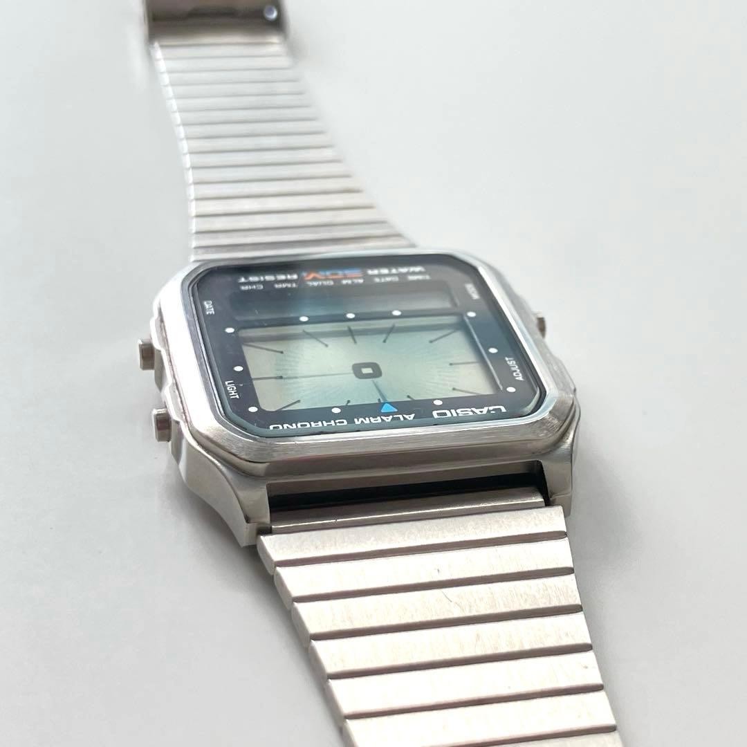 CASIO AE-60W Digitized Analog Vintage Digital Watch Module 187 Japan Working