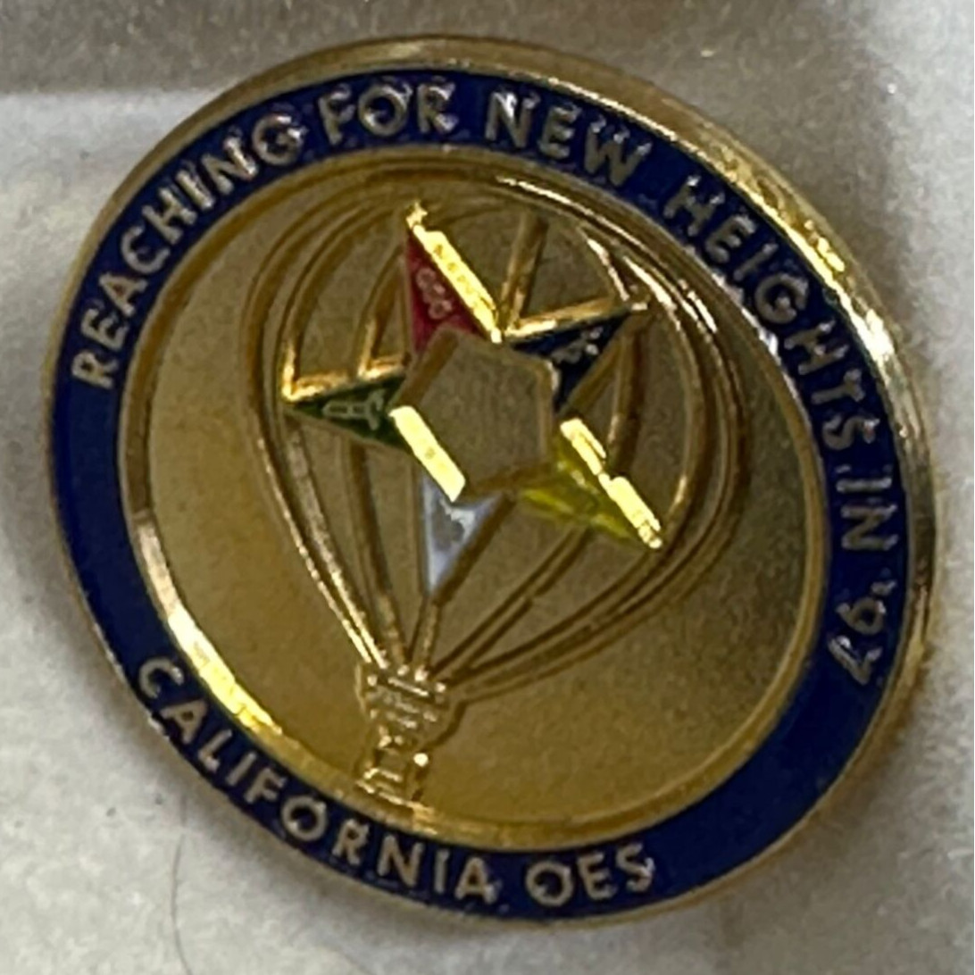CALIFORNIA OES Reaching for New Heights in ’97 Vintage Tack Pin T-6657
