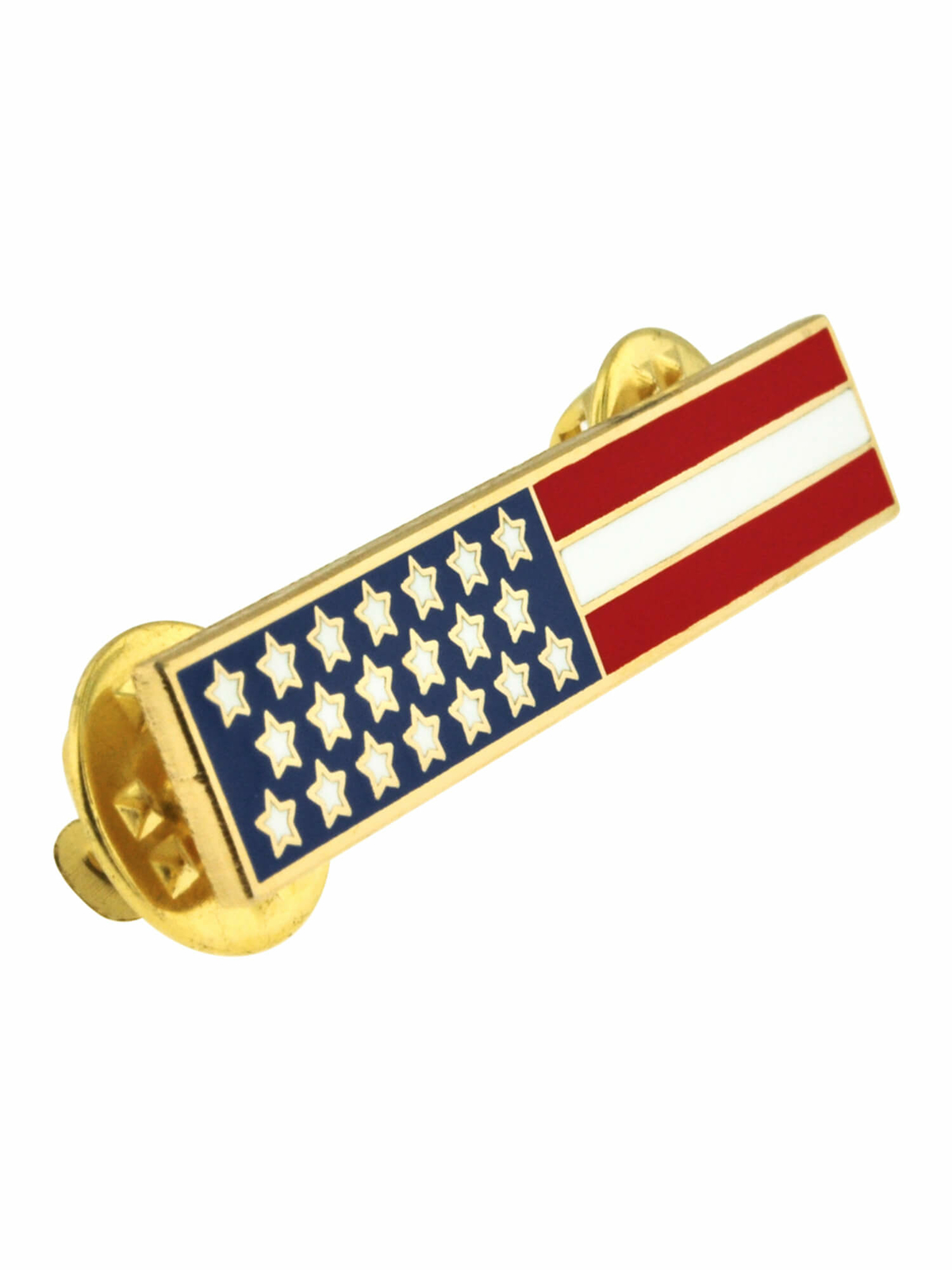 PinMart’s American Flag USA Citation Bar Police Officer Firefighter Lapel Pin