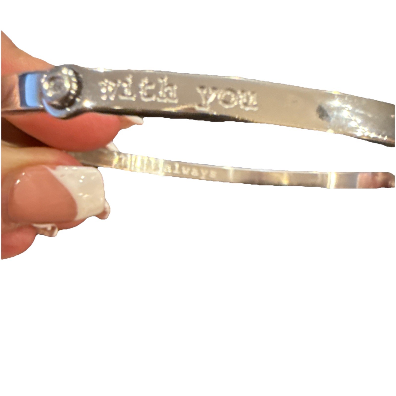 Brosway Bracelet ALWAYS WITH YOU SIlver tone Bangle Casual Inspirational