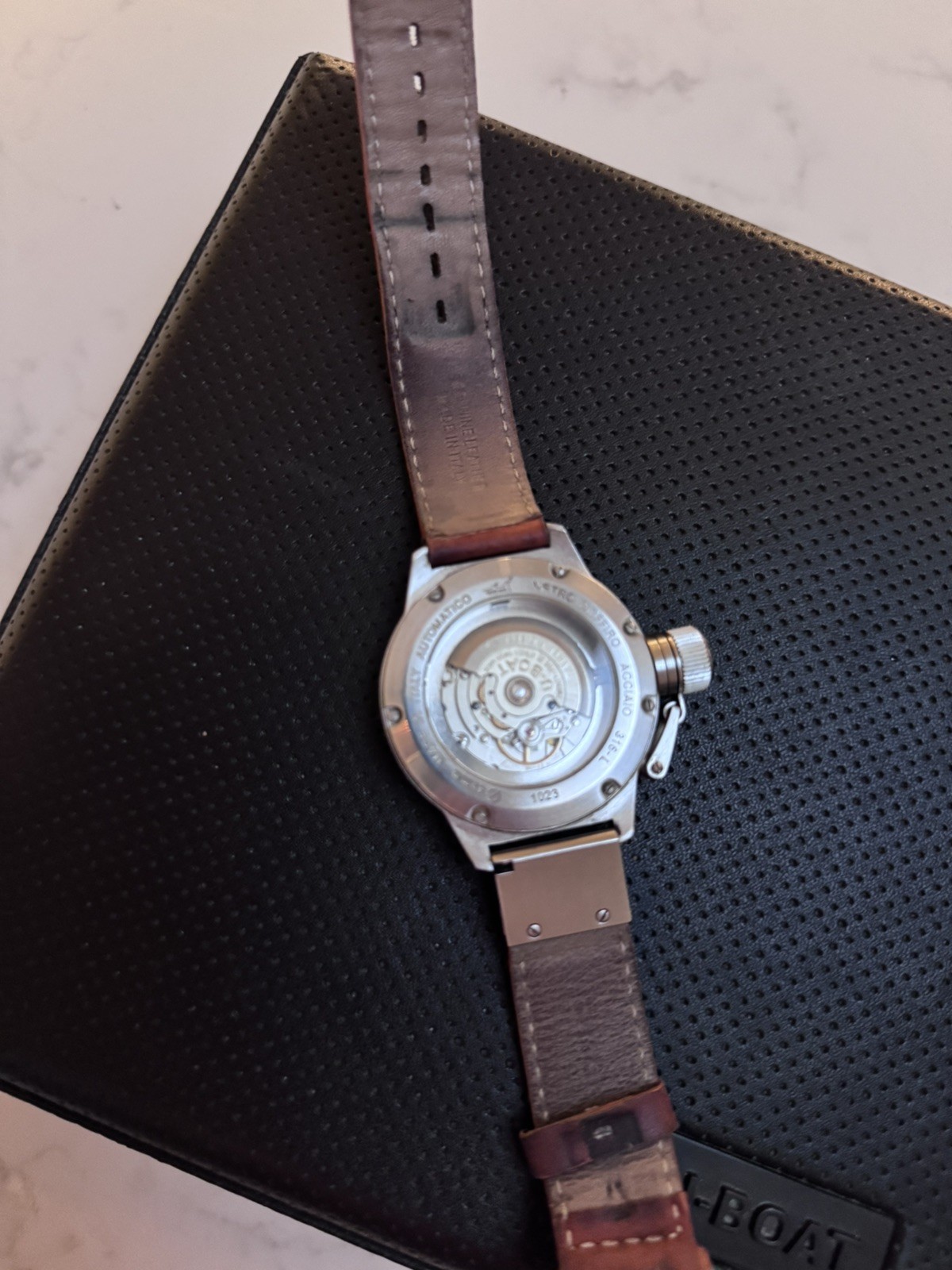 Vintage 45mm Italo Fontana U-Boat Classico AS/45 Canteen Automatic Wristwatch