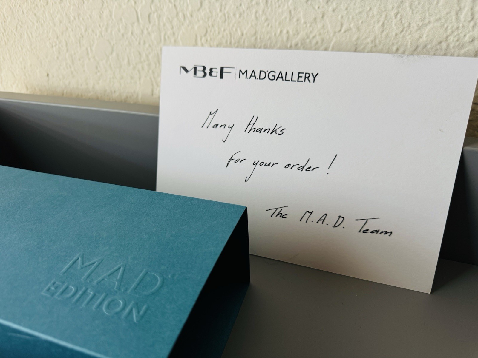 NEW, M.A.D. 1 RED Edition by MB&F Box + card