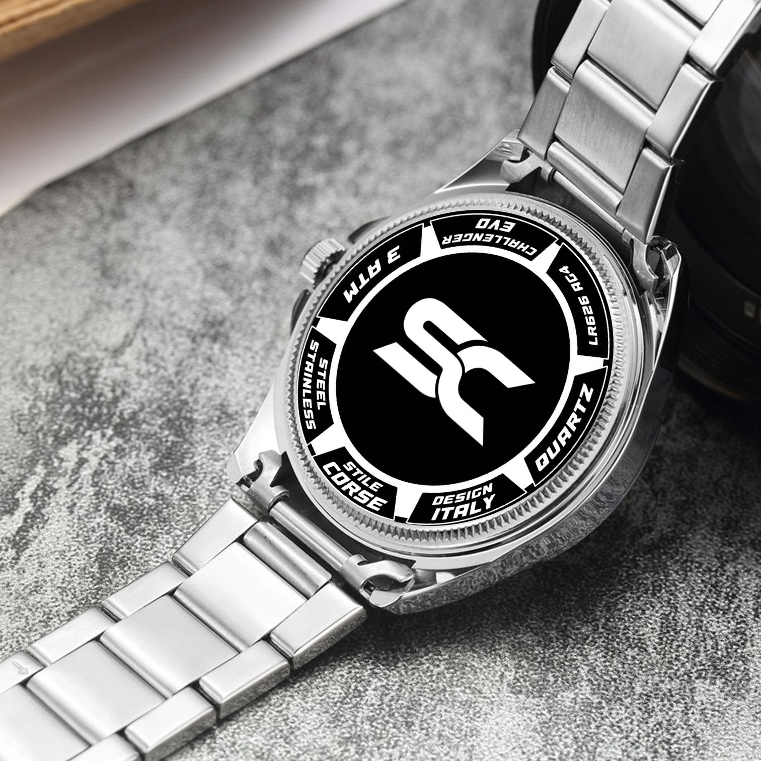 Harley & Davidson Passion Motorcycle Biker Steel Wrist Watch for Lovers