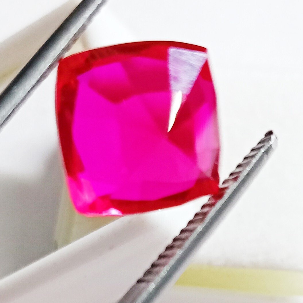 Unheated 10.90 Ct Natural Certified Pigeon Blood Red Ruby Loose Gemstone JM218