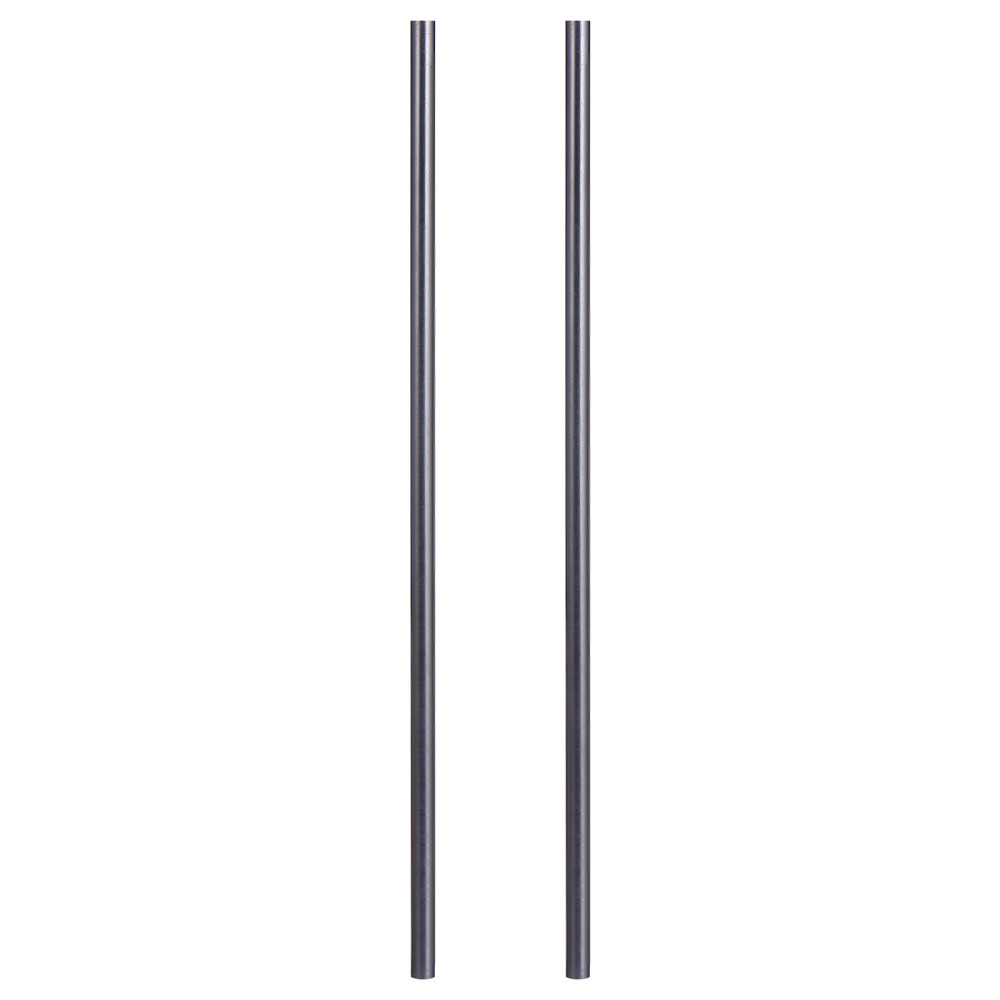 2Pcs Graphite Crucible Stirring Rod Stirring Melting for Stir Casting Refining