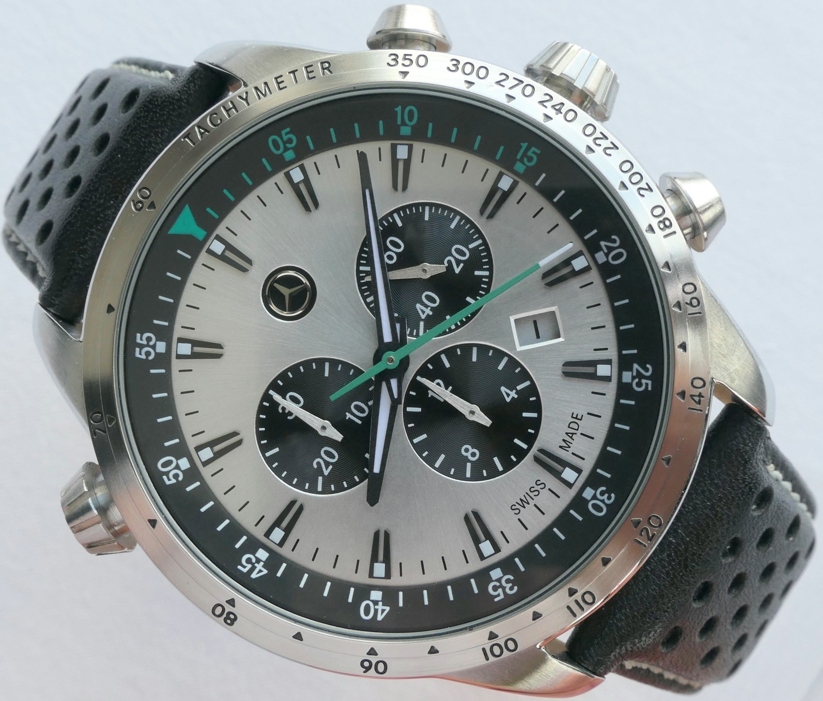 Mercedes Benz AMG DTM Motorsport Petronas Racing Car Accessory Chronograph Watch
