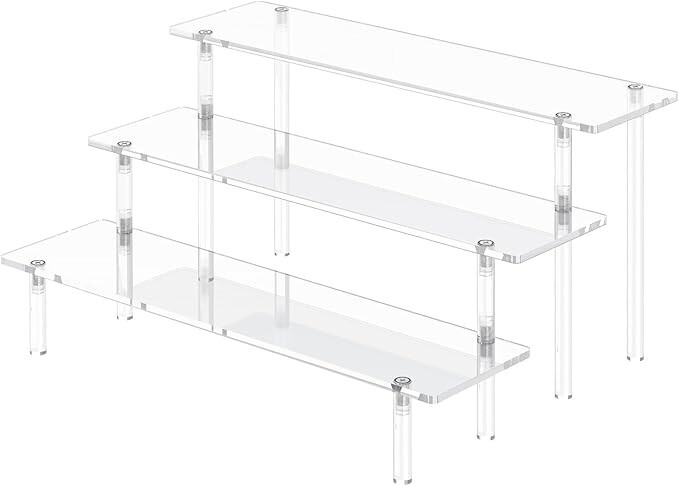 Multilayer Acrylic Display Rack – For Perfume, Cosmetics, Dolls & Nail Polish