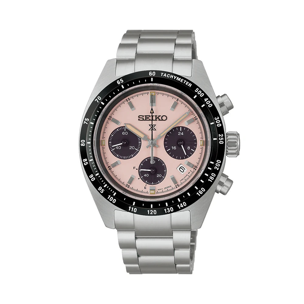 New Seiko Prospex Speedtimer Chronograph Solar Men’s Watch SSC963