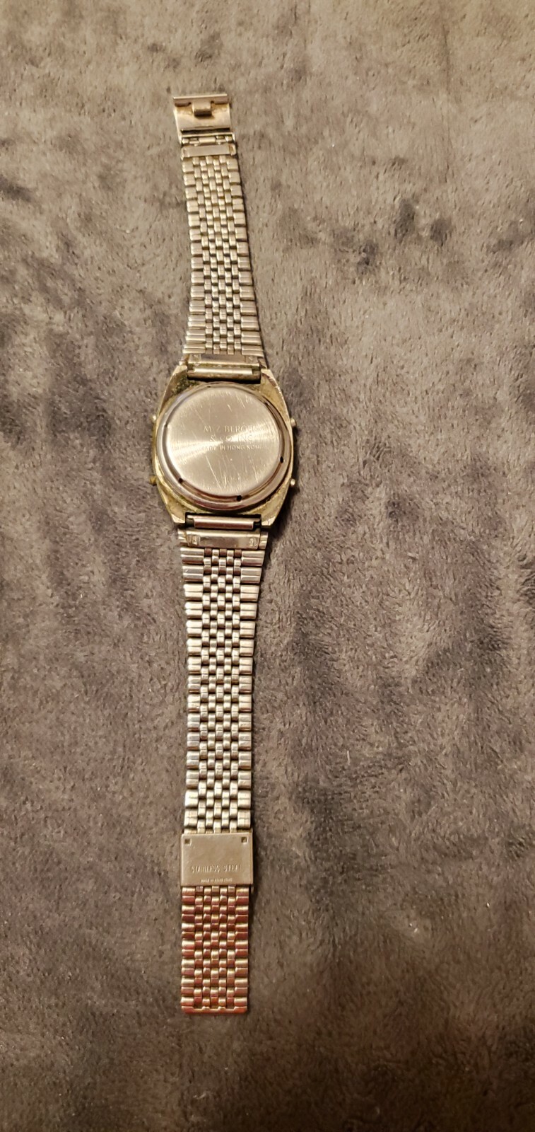 VINTAGE MEN’S M Z BERGER & CO ALARM CHRONOGRAPH WATCH