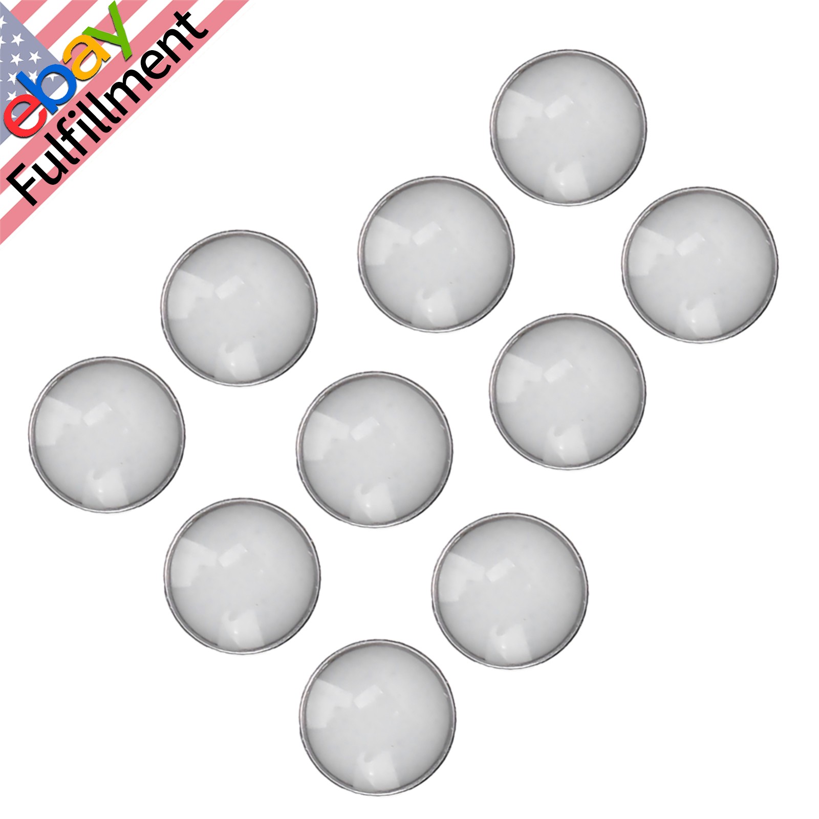 10Pack 2mm Watch Luminous Bezel Night Dots Watch Dial Decorative Accessories