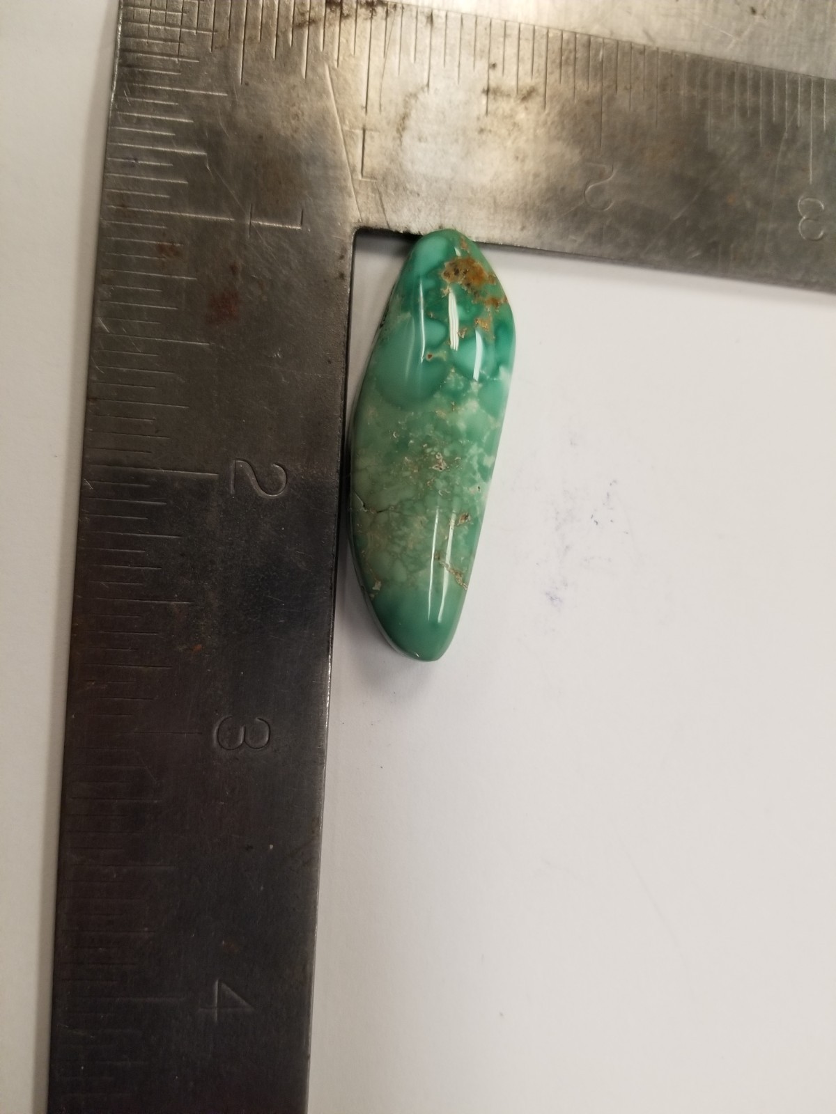 Stormy Mountain Turquoise 49 ct. Cabochon Estate Find Old Stock