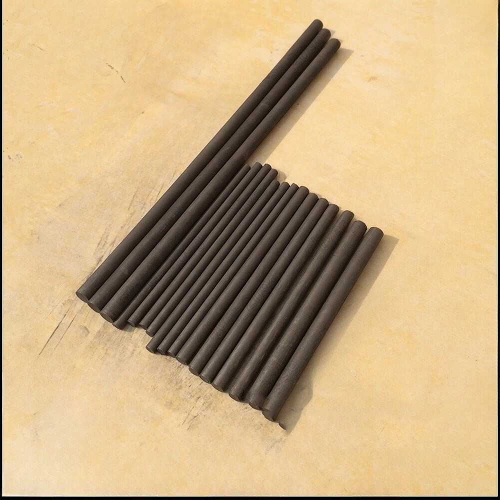 Conductive High Temperature Resistant High Purity Graphite Round Rod Carbon Bar