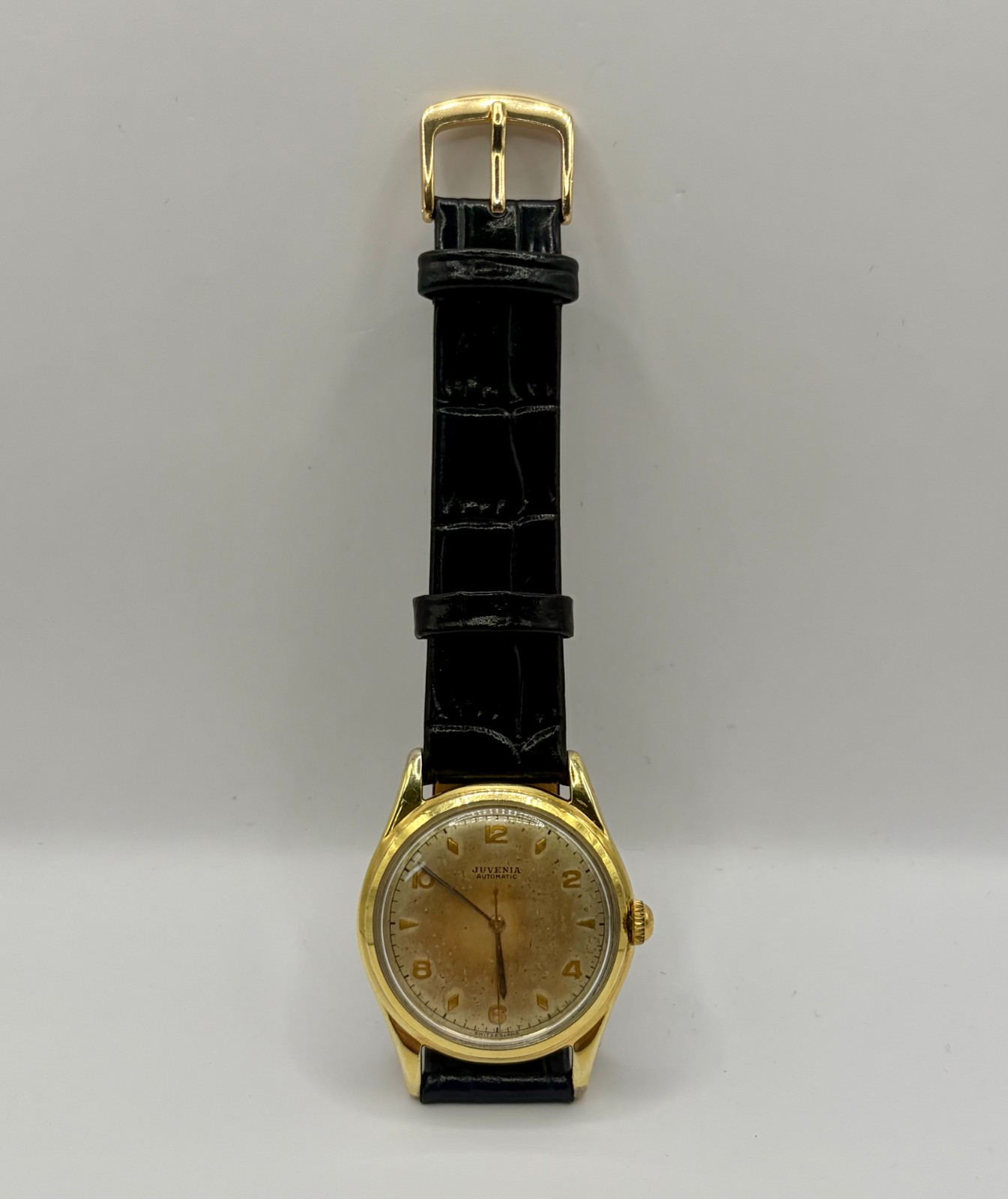 Vintage Juvenia Automatic Watch Gold Plated