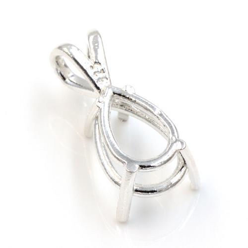 Pear Pre-notched Pendant Mounting