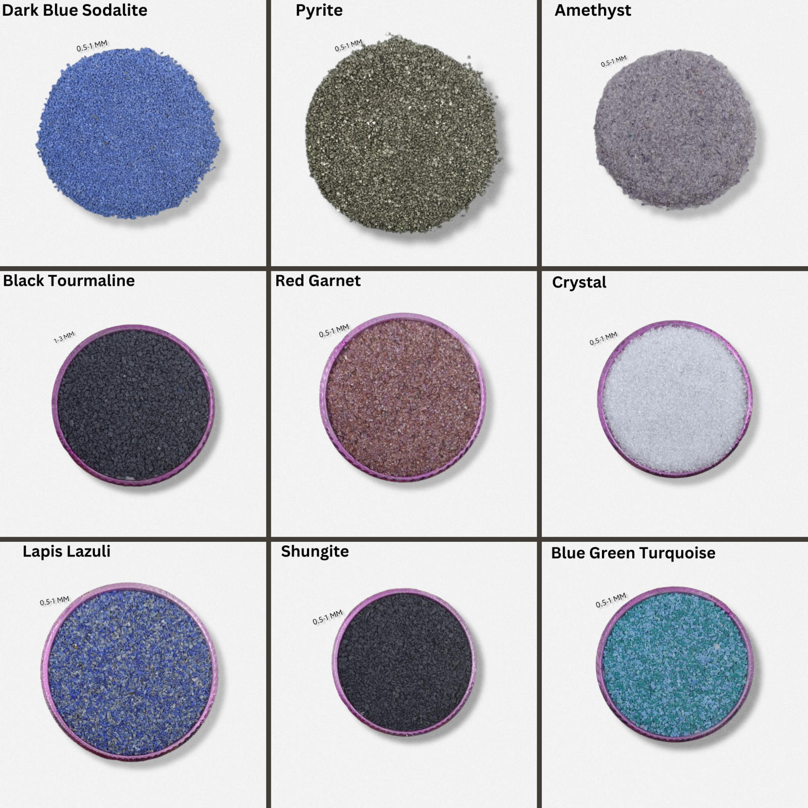70+ Crushed Gemstone Coarse 0.5-1 MM Stone Coarse Crushed Stone Healing Powder