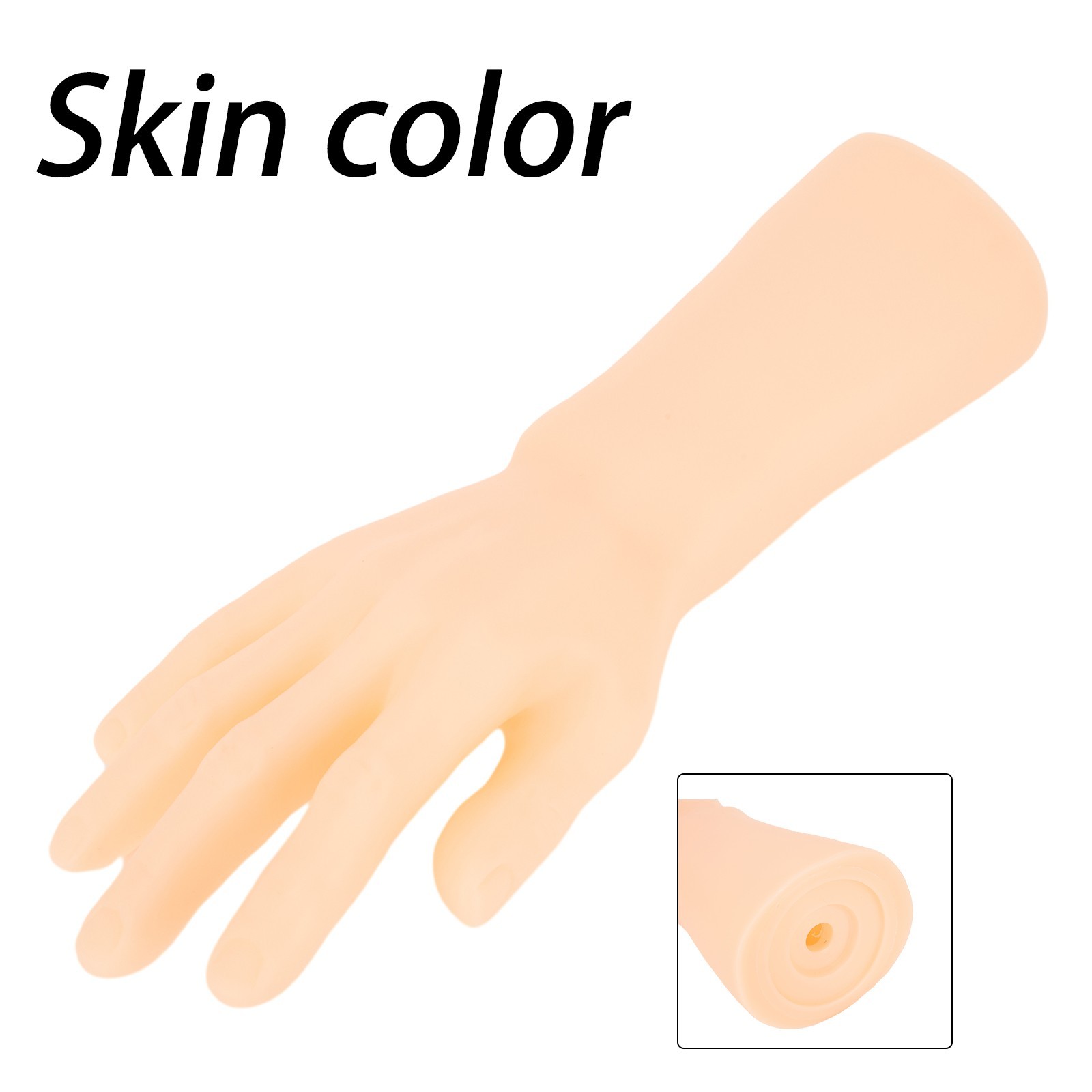 Male Mannequin Right Hand Display Jewelry Bracelet Ring Glove Watch Stand Holder