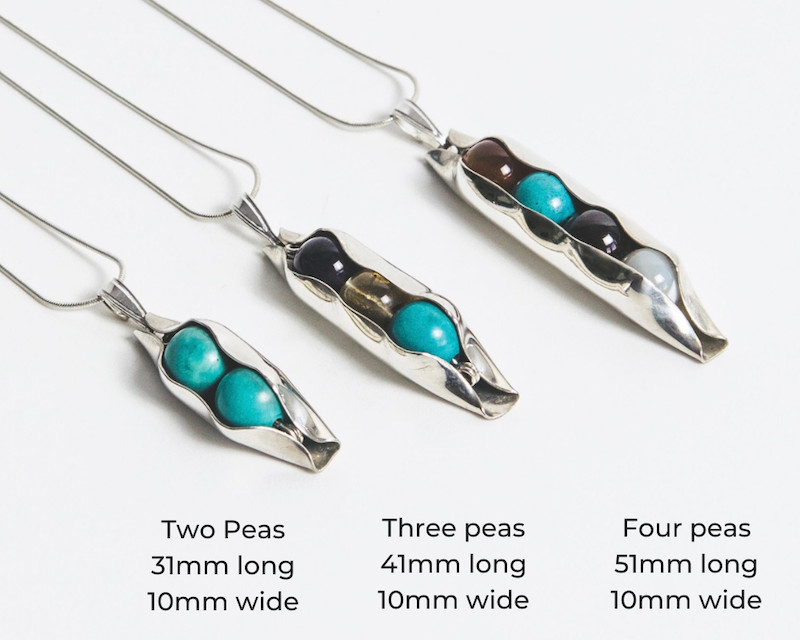 MIxed Birthstones | You Choose birthstones | Two Peas In A Pod | Wife Gift