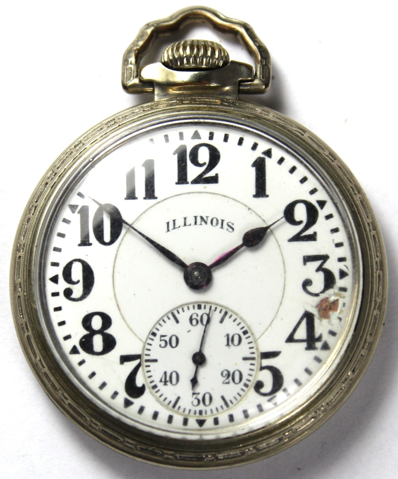 1928 Illinois Bunn Special Type 3 60 HR 16s 21j Gold Filled Pocket Watch – Runs