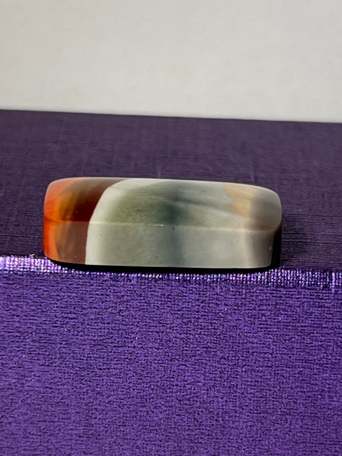 Polychrome Misty Mountain Jasper Cabochon