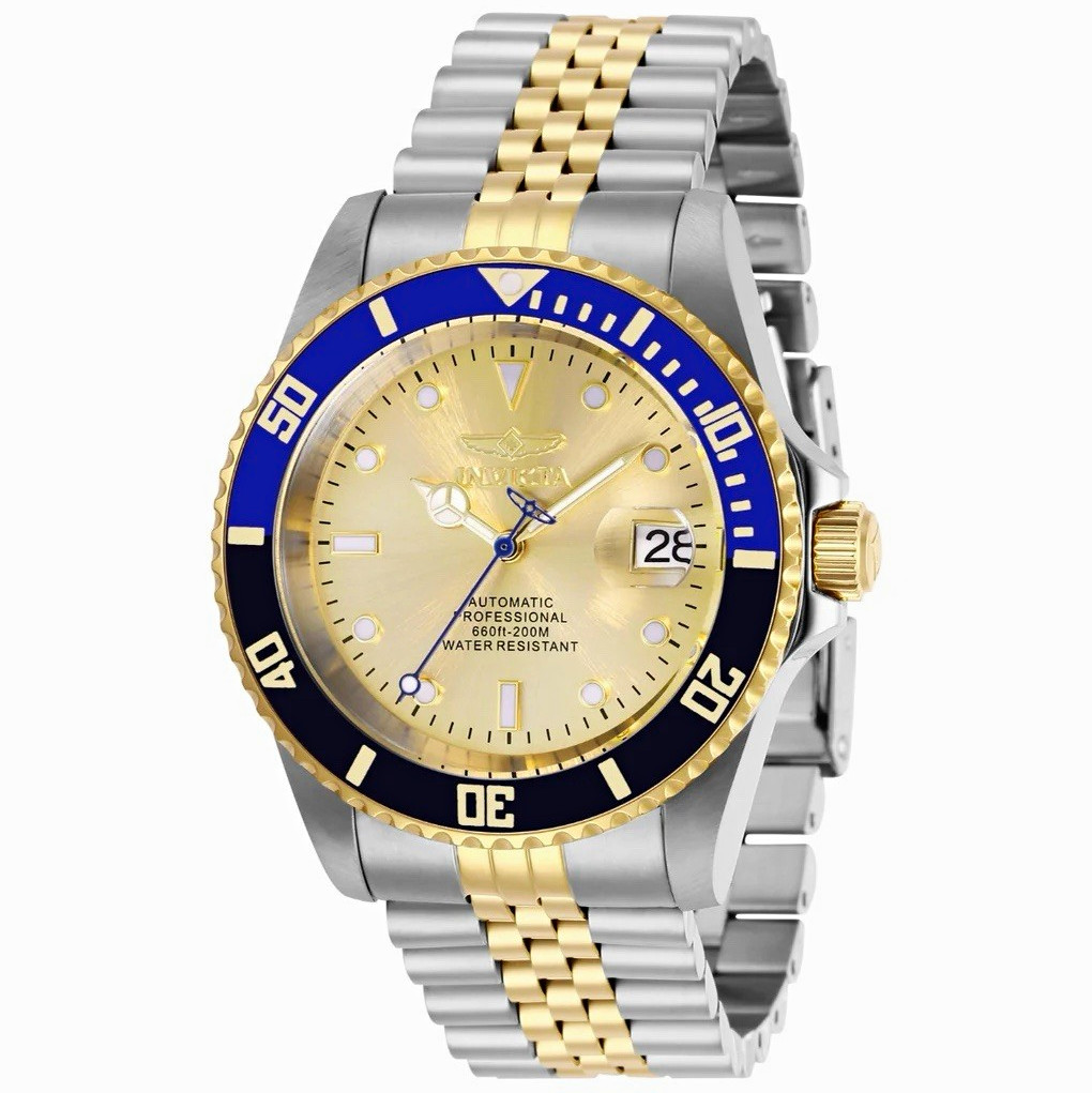 Invicta Pro Diver Navigator Automatic Men’s Watch 42mm 2-Tone (29181)