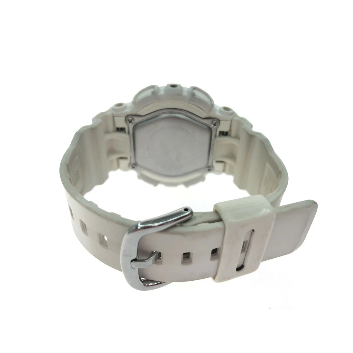 CASIO Ladies Wristwatch Quartz Baby G PROTECTION BA 120 7BJF White B Rank