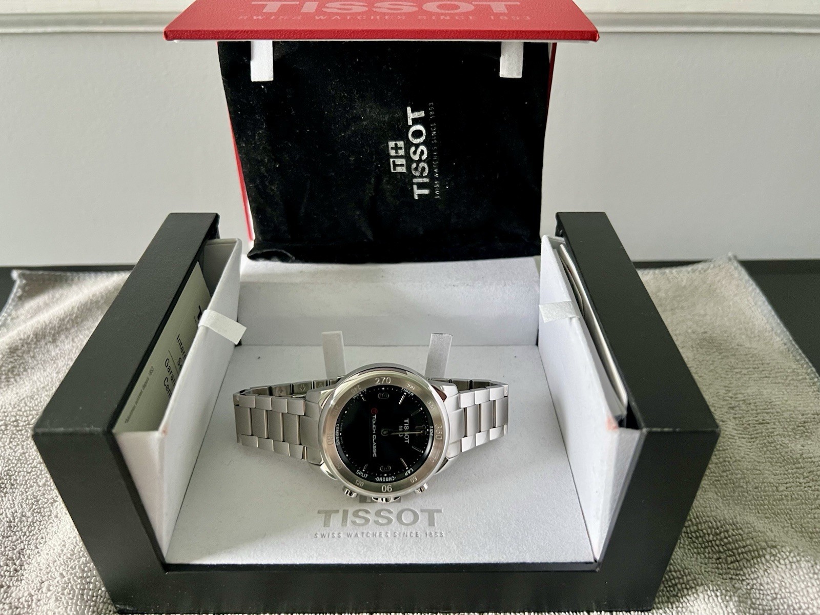 Tissot T-Touch Classic Watch – Authentic w/Receipt – NYC 5th Ave Flagship Store