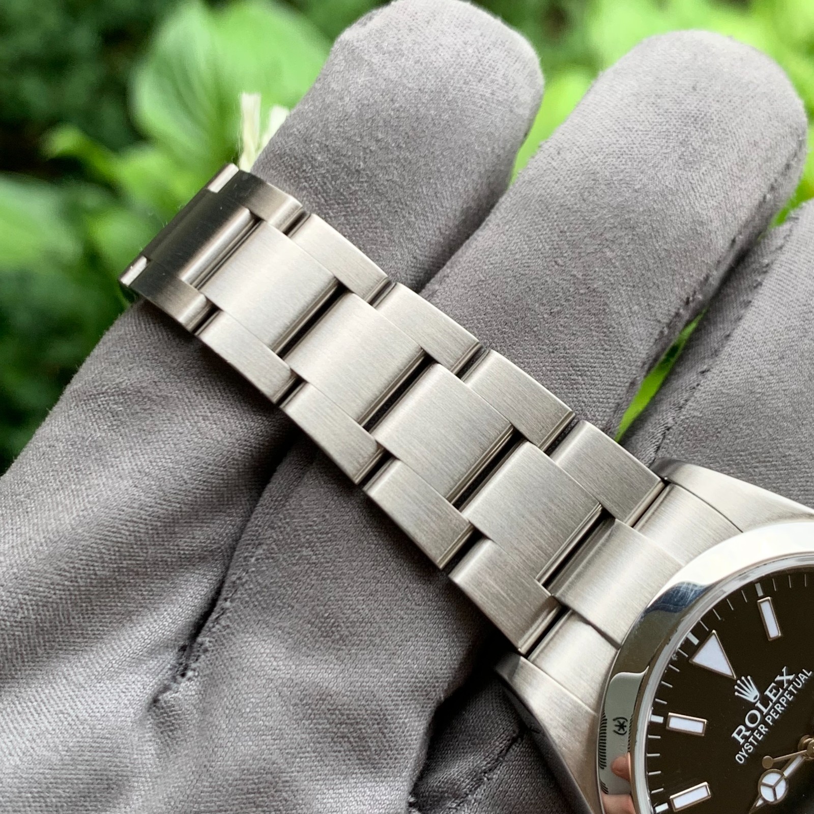 Rolex Explorer Ref. 214270 Automatic Oyster Perpetual Steel Watch – Box & Papers