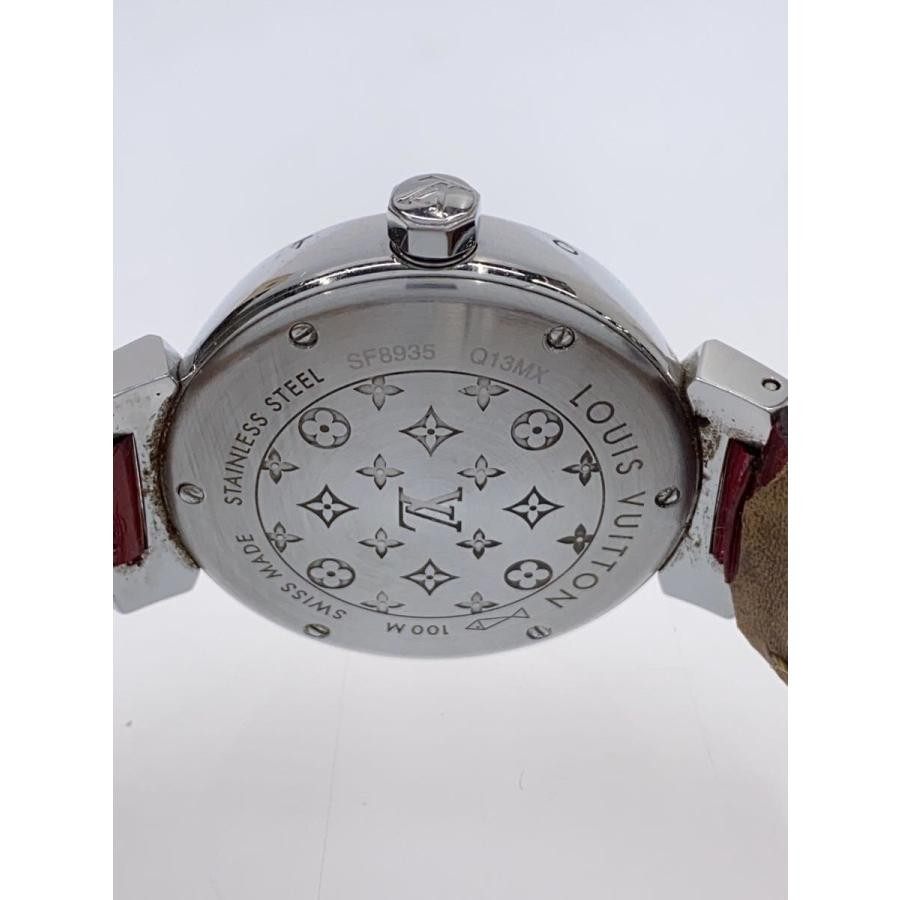 LOUIS VUITTON Q13MX Case Size 4.4 ×3.6cm Used Watch #101014