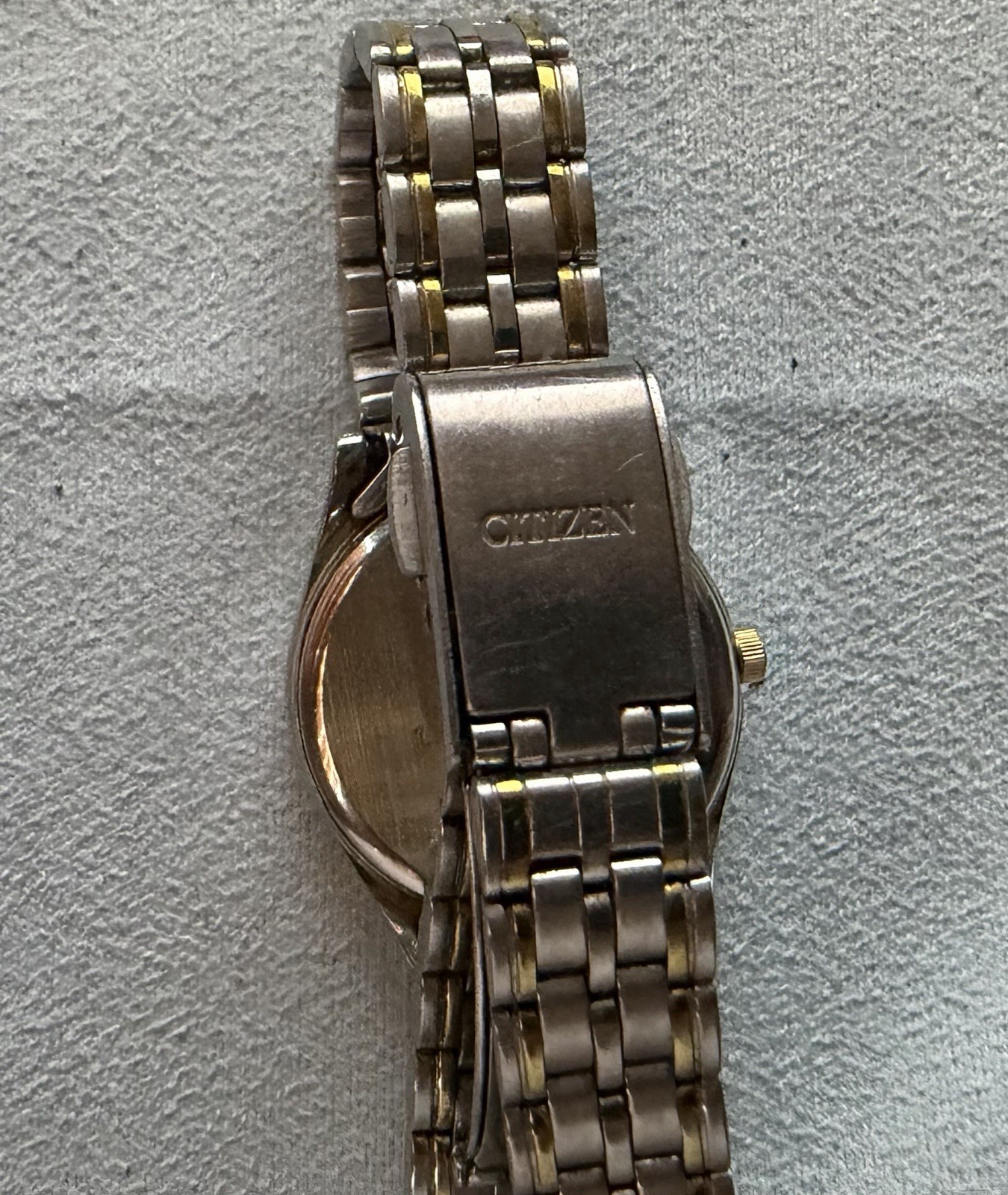 Citizen Eco Drive Ladies Watch Two Tone Silver Gold E030-L20484 TA