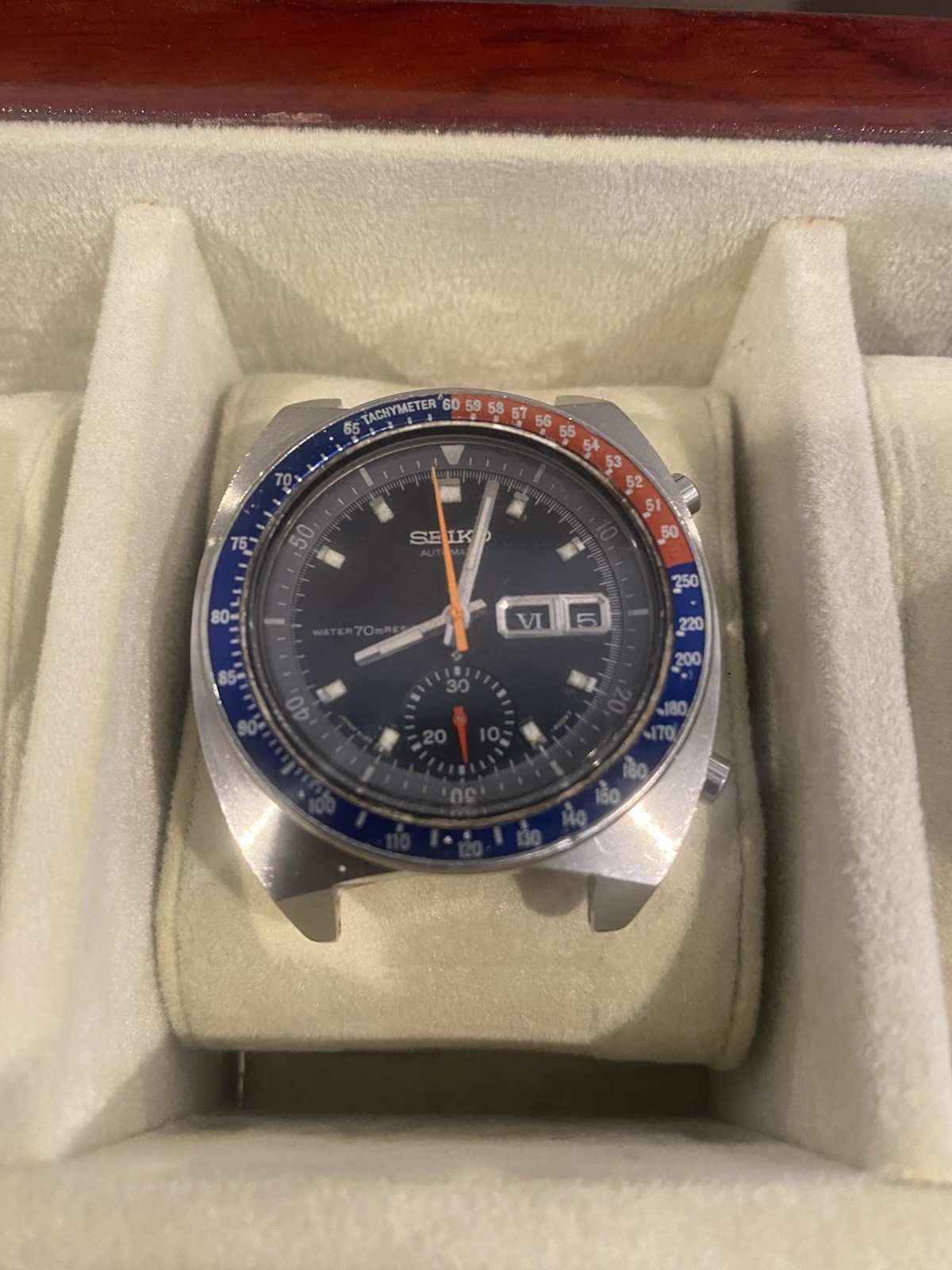 Seiko 6139-6005 “Cevert” Automatic Chronograph Watch Original 1972