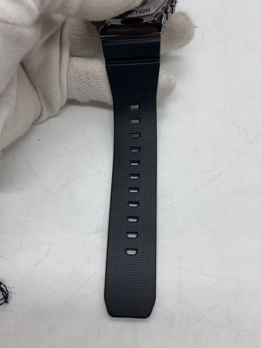 CASIO Quartz Watch G SHOCK Analog Rubber BLK BLK