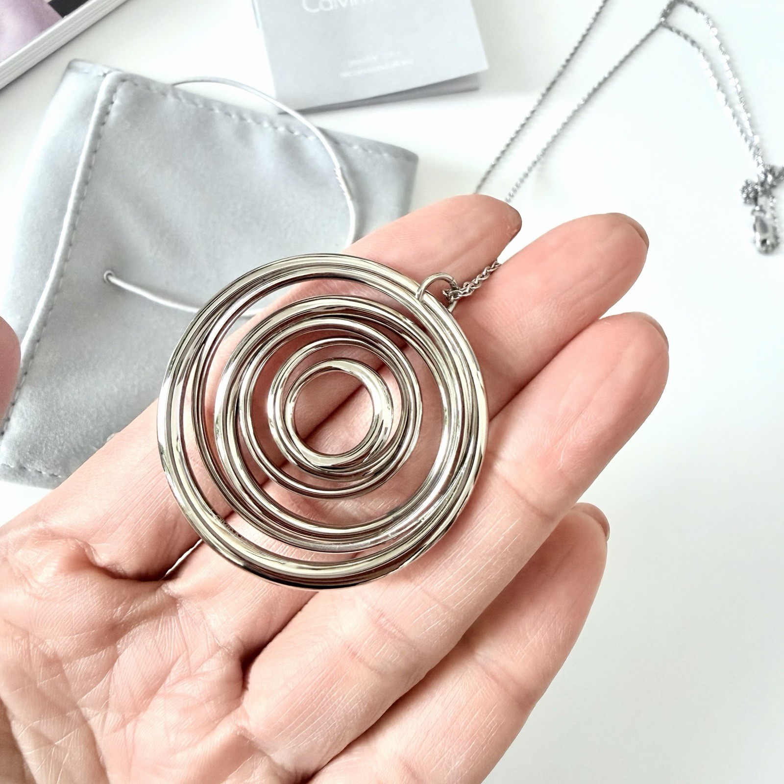 Calvin Klein Sumptuous Necklace Silver