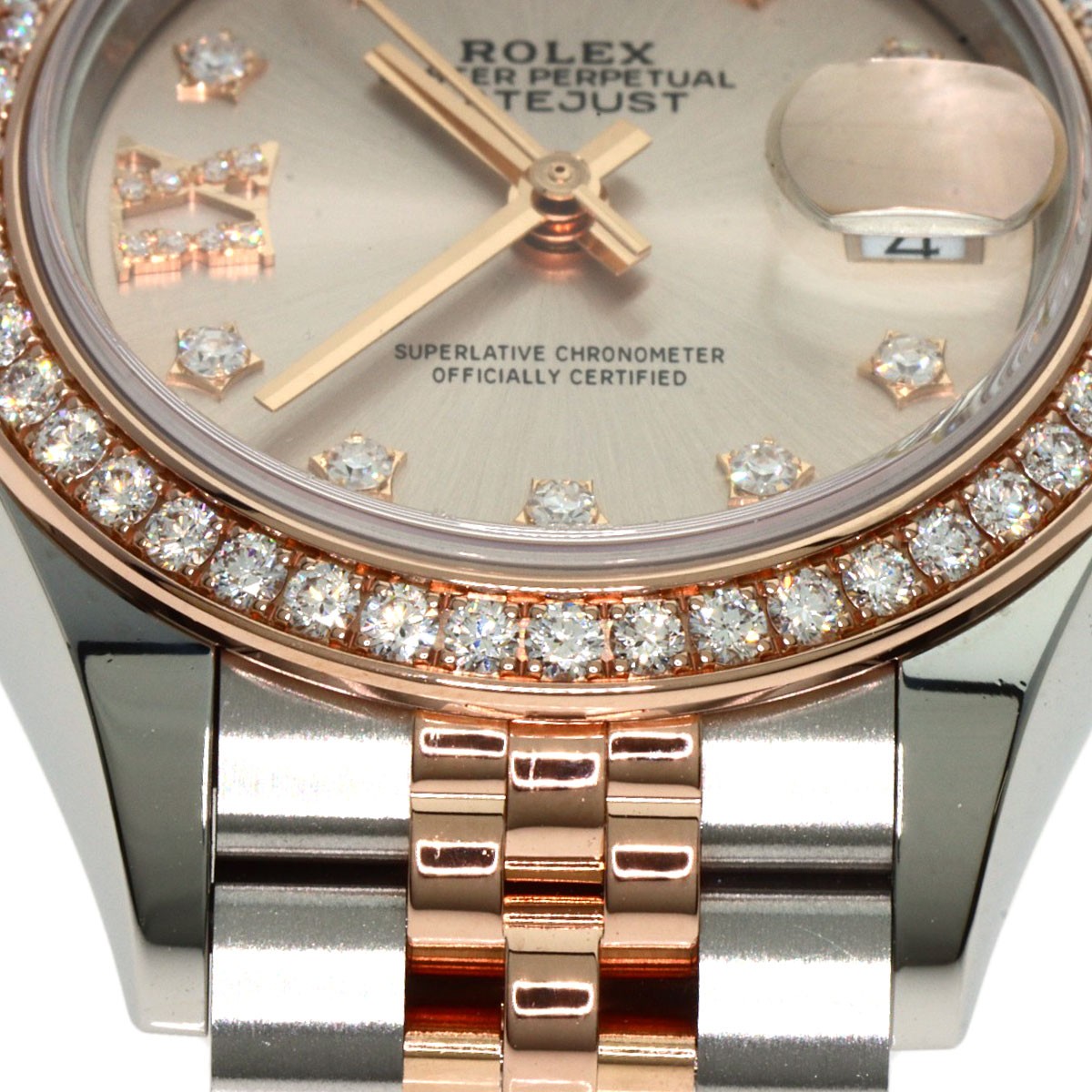 ROLEX Datejust 9P Star Diamond IX Diamond Watches 279381RBR Stainless Steel/…