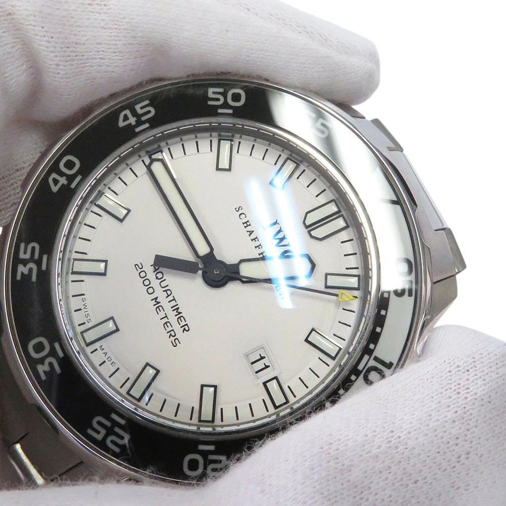 IWC Aquatimer IW356805 Stainless Steel 44mm White Dial Automatic 2000 #TZW376