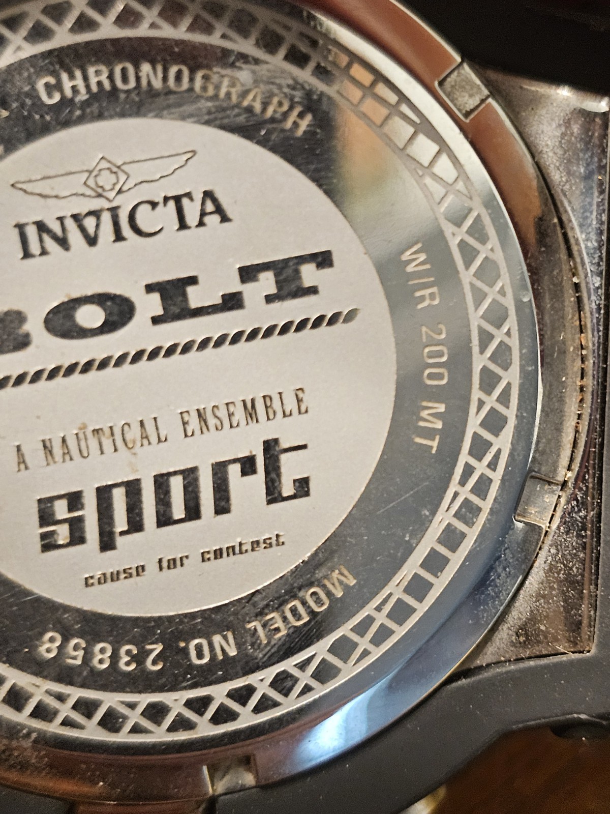 Invicta Bolt A Nautical Ensemble Sport Men’s Watch Model # 23858 In Original Box