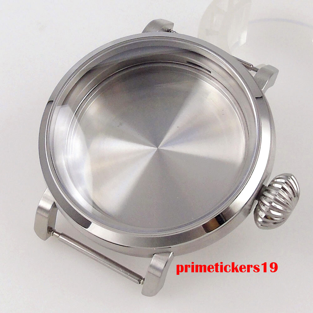46mm Big Cusn8 Real Bronze Watch Case Sapphire Fit NH35 NH36 ETA2824 PT5000 Movt