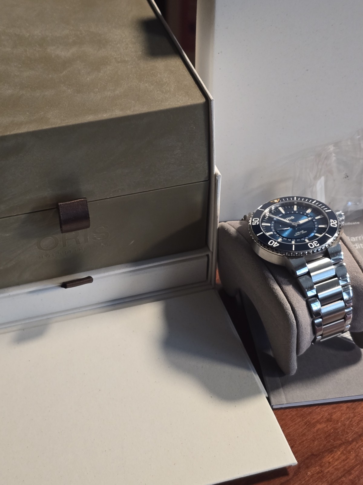 Oris Aquis Great Barrier Reef III Limited Edition Blue 43.5mm Watch 01 743 7734