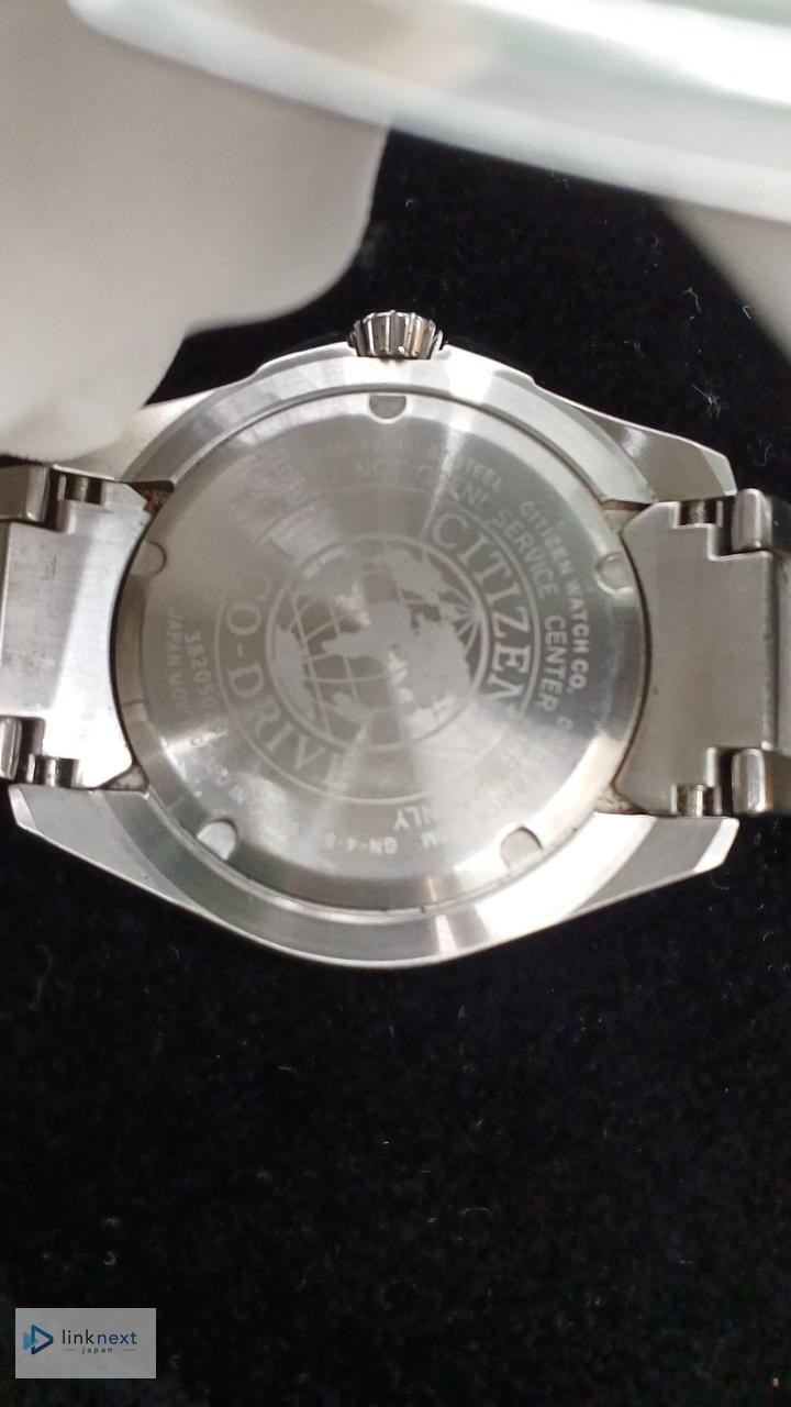 CITIZEN E168-003FR01 Solar Men’s Stainless Steel Analog Watch