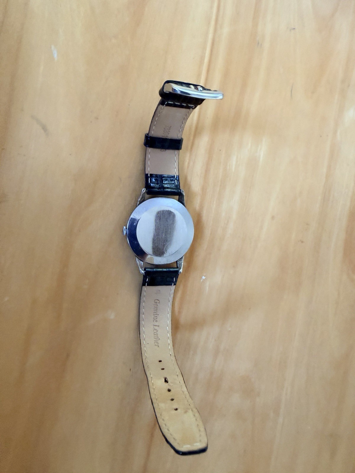 Vintage 1960s Tissot Watch Fully Serviced Black Dial