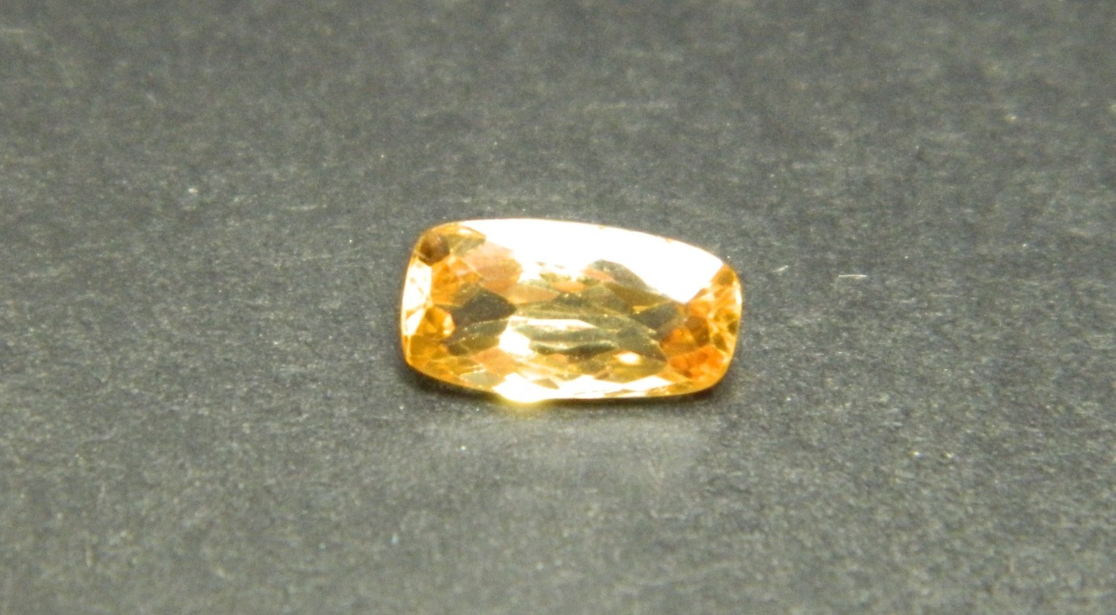 Imperial Topaz 1.12 Ct Clarity IF Cushion Cut Natural Golden Brazil I194