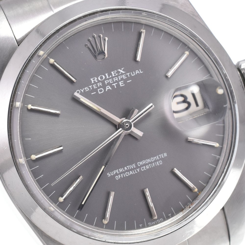 ROLEX Oyster perpetual date 1500 Cal.1570 Automatic Men’s Watch N#148633