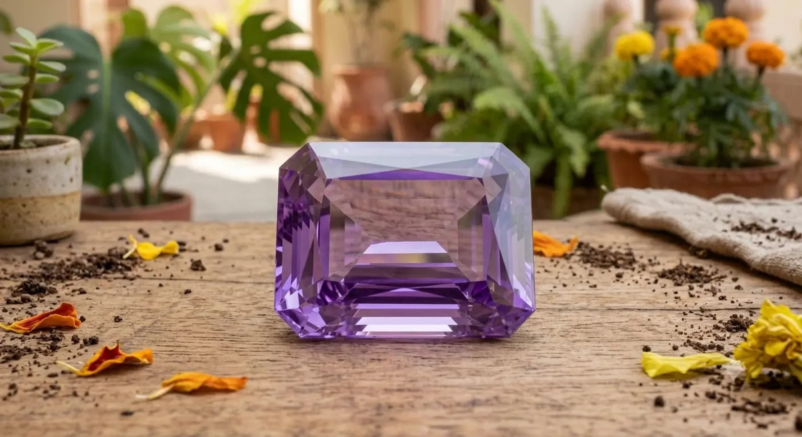 CERTIFIED Natural Diamod 3.05 CT purple princess Brilliant VVS1/ 9.5 mm