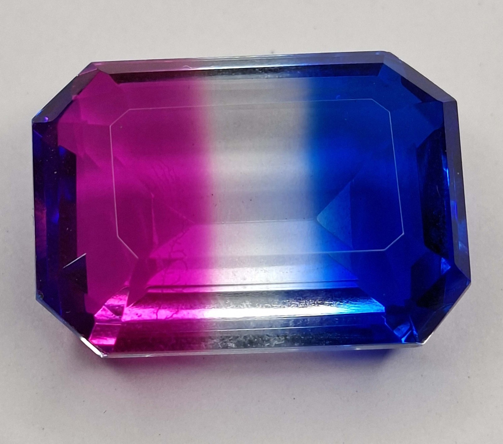 Natural Ametrine Emerald Cut 51-53 Ct MultiColour Certified Loose Gemstone RK950