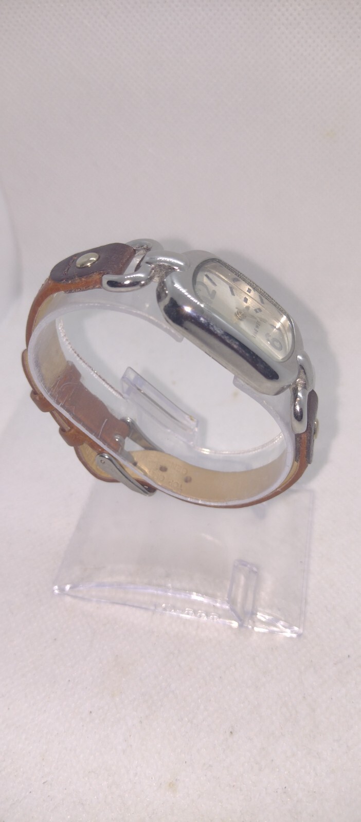 Nine West Watch Brown leather Strap Women girls female Y121E