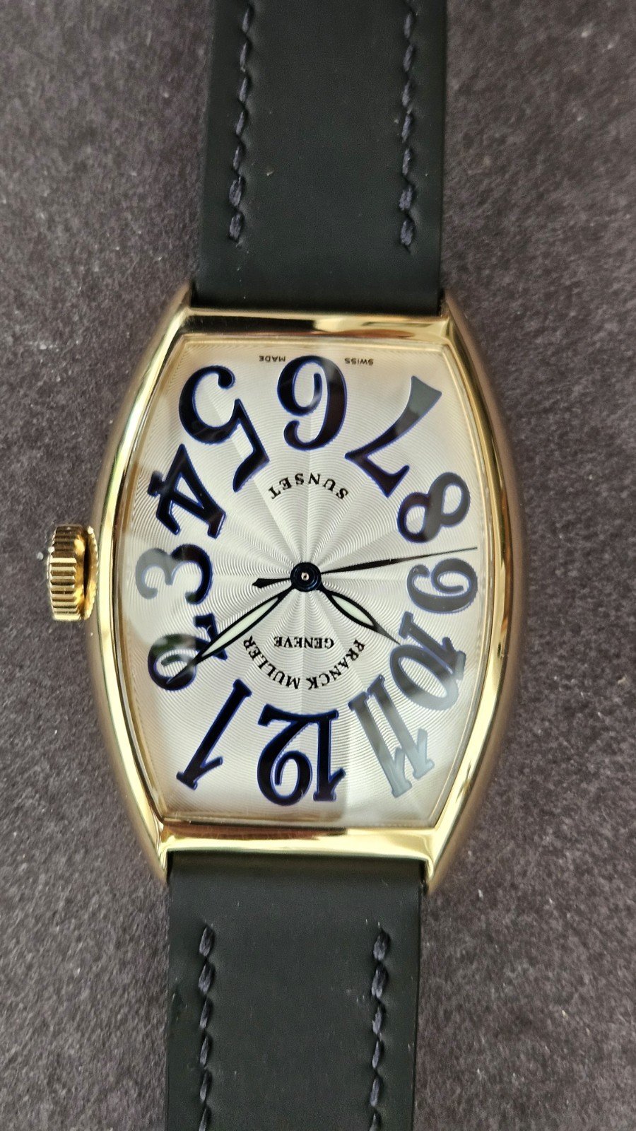 Franck Muller 5850 Sunset 18k YG SERVICED 2026 MINT