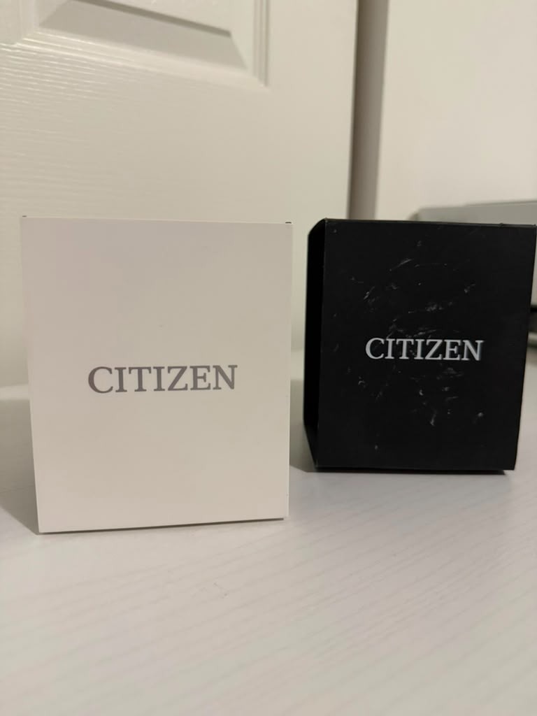 Citizen Eco-Drive Calendrier Moonphase BU0057-54E Black 44mm Box Extra Links