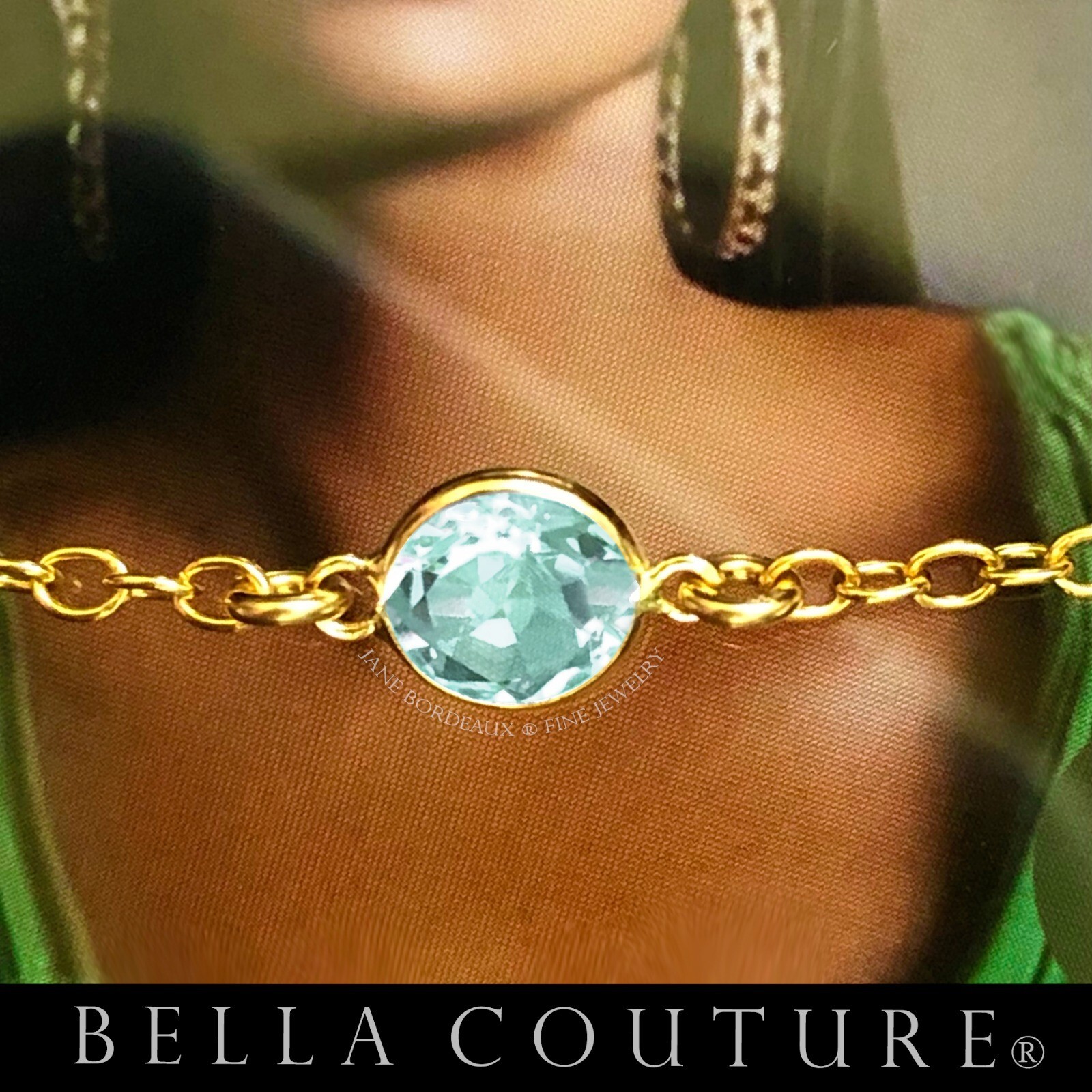 $695 NEW 14K YELLOW GOLD TURQUOISE DIAMOND ROSE CUT VTG DANGLE TEARDROP EARRINGS