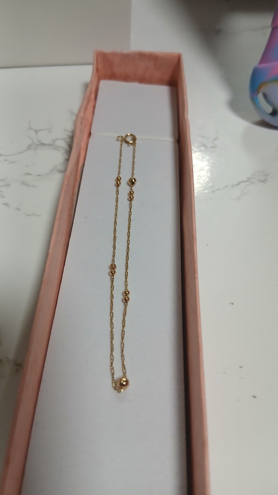 9ct Yellow Gold Bracelet.