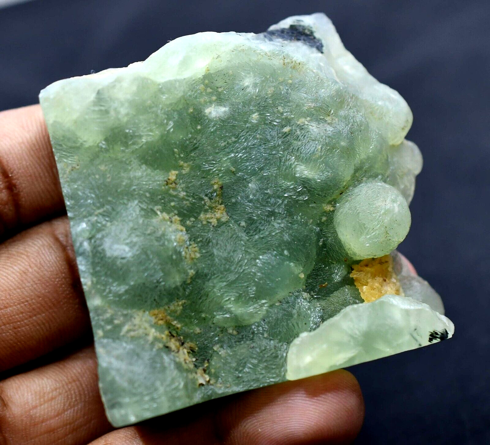 100% Natural Huge Prehnite 751.0 CT Untreated Facet Specimen Africa Rough